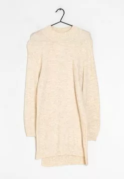 Monki Gebreide Jurk - Beige
