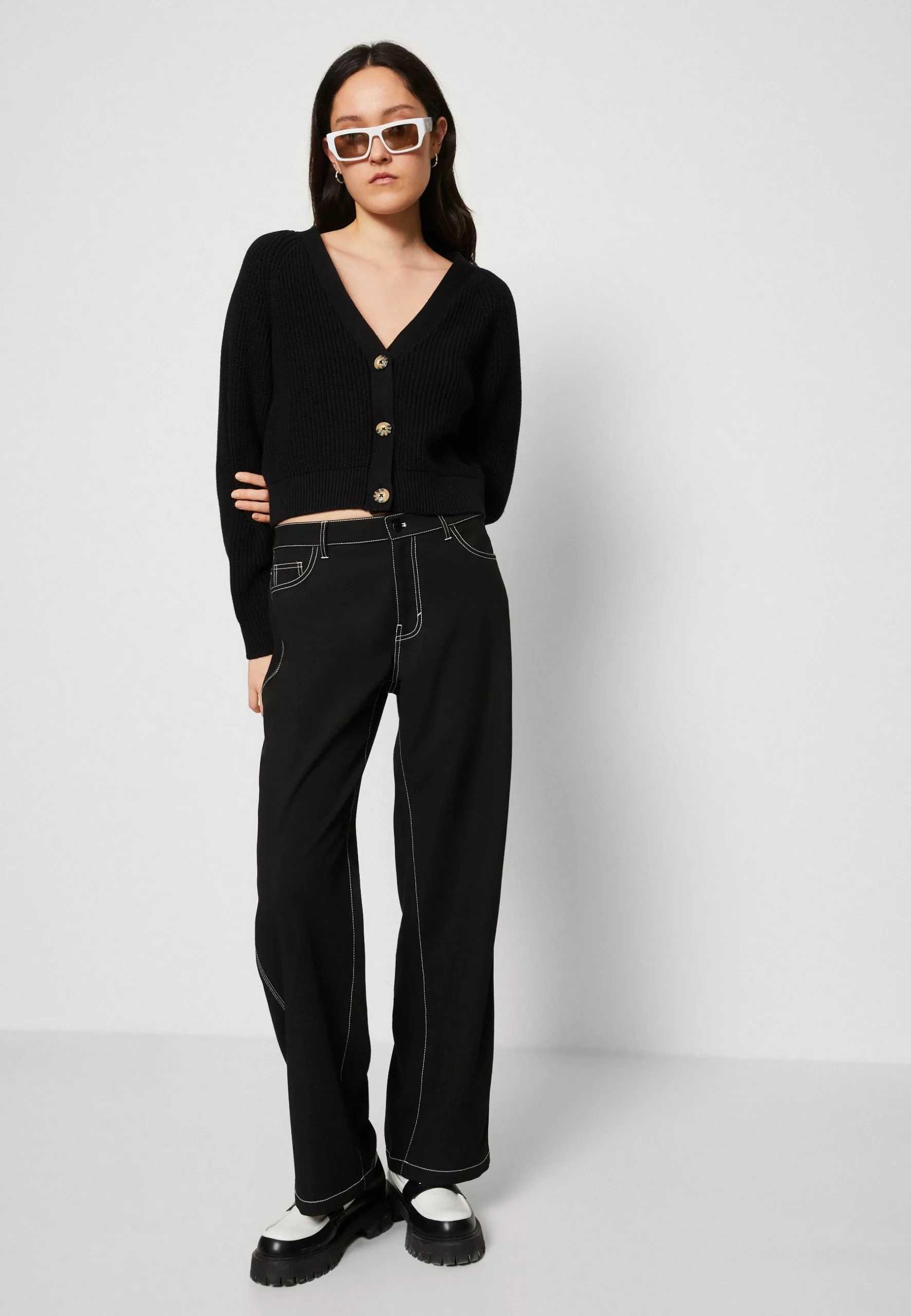 Monki Vest - Black Dark 6 Monki Vest - Black Dark - Afbeelding 4