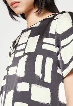 Monki Jurk - Black/White -Monki Verkoop 0fc885333520406bbfa1fa726aff59dd