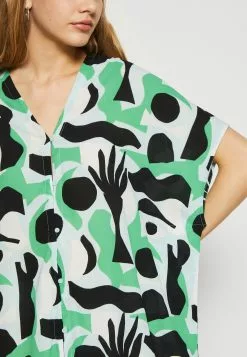 Monki Blousejurk - Turquoise Light Green -Monki Verkoop 135ca09686474c1094154d3600c73891