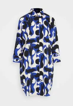 Monki Blousejurk - Blue/Black -Monki Verkoop 16dc9c4dcd4647e5a0952e31028a41b8