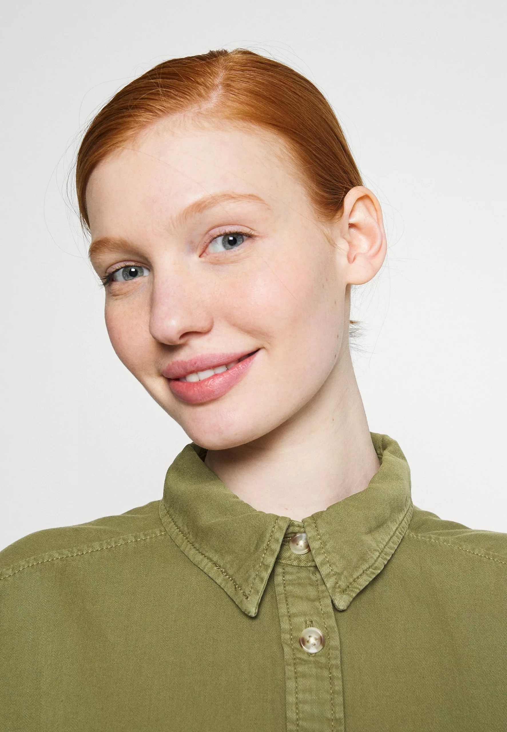 Monki Overhemdblouse - Green 6 Monki Overhemdblouse - Green - Afbeelding 4