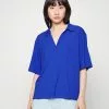 Monki Poloshirt - Blue Bright -Monki Verkoop 1bcdac5bb422443a8182cb627632c45e