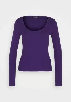 Monki Longsleeve - Dark Purple -Monki Verkoop 1cd40a7560874fcc9228041c6ff29d28
