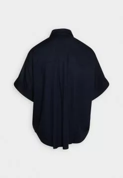 Monki Luca- Overhemdblouse - Dark Navy/Blue Solid -Monki Verkoop 1f55983d043e4362943b787ab55ba71c