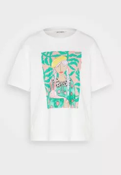 Monki T-Shirt Print - White Light -Monki Verkoop 249c690546b54c63bdc2c179672f7b6f
