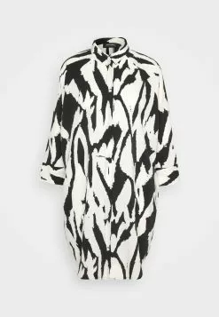 Monki Blousejurk - Off White/Black -Monki Verkoop 27670e66e2bc44f3a558f350c19d4f4d