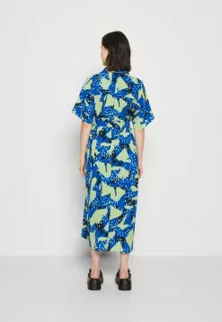 Monki Blousejurk - Blue Bright -Monki Verkoop 2a8a22eccc94435b864614f391215c24