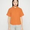 Monki Overhemdblouse - Orange -Monki Verkoop 2bd2f91611c04a778673eaa5779bd1b4