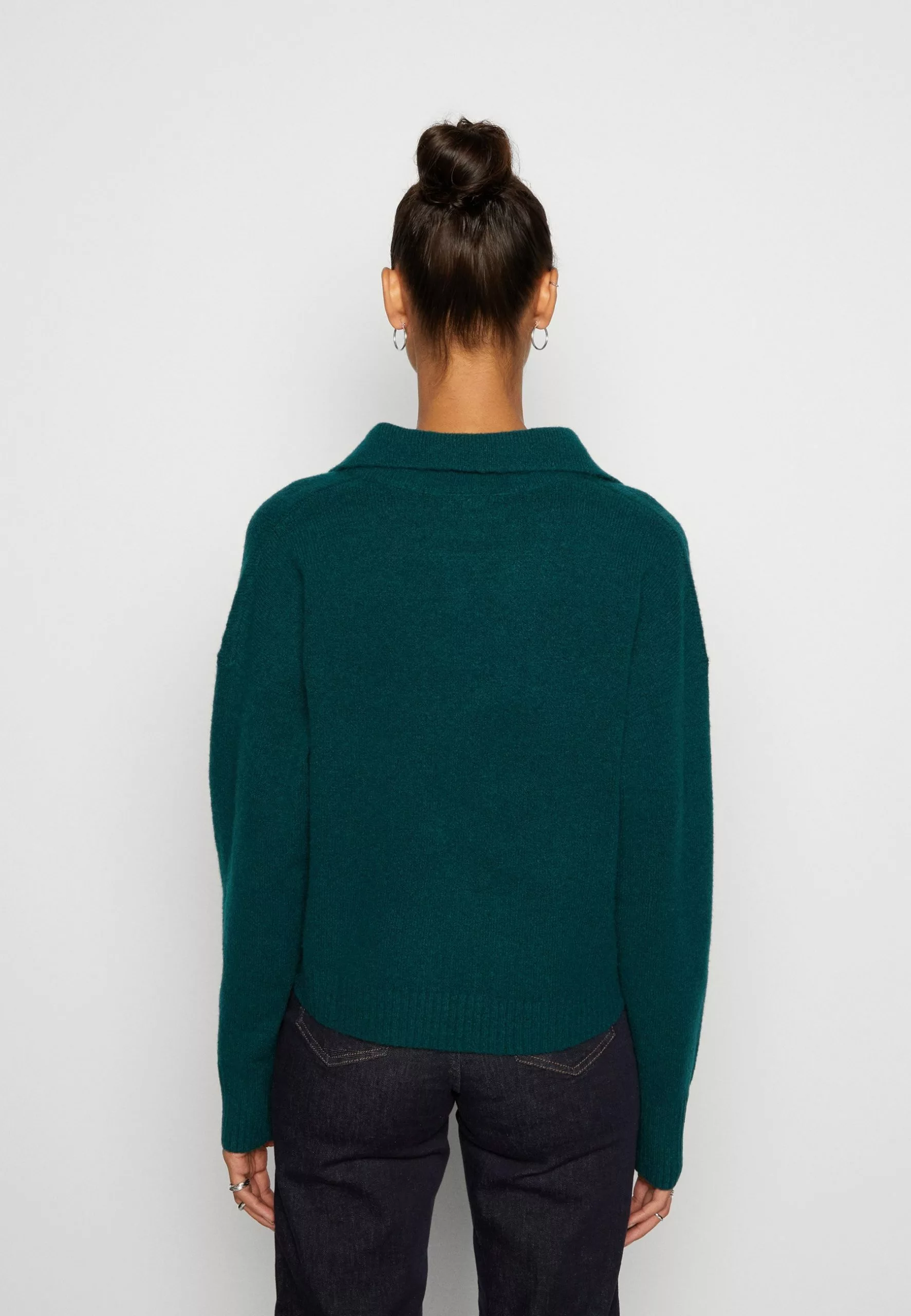 Monki Trui - Dark Green 5 Monki Trui - Dark Green - Afbeelding 3