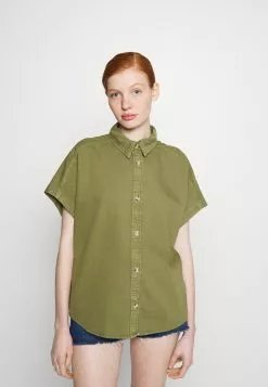 Monki Overhemdblouse - Green