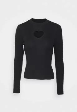 Monki Longsleeve - Black Dark -Monki Verkoop 2e62d2bfa00a43dcaf2a1b60c5998f36
