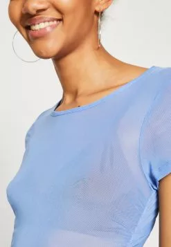 Monki T-Shirt Print - Blue -Monki Verkoop 2eb7007412b747eb8e76ccf0eed14f3b