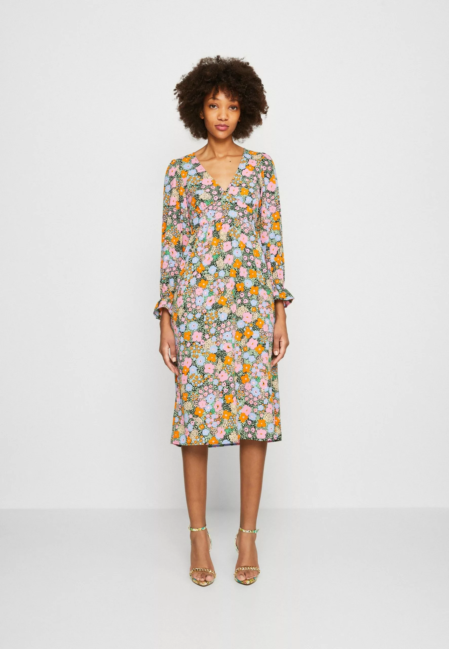 Monki Jurk - Orange 3 Monki Jurk - Orange