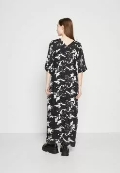 Monki Maxi-Jurk - Black/White -Monki Verkoop 3342143d26754716b5decf1b2f90047d
