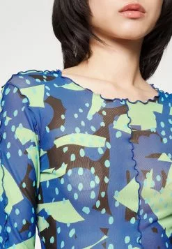 Monki Longsleeve - Light Green/Blue -Monki Verkoop 33524c4473284a799222f863400329a8