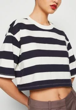 Monki T-Shirt Print - Dark Blue -Monki Verkoop 356c7e08df5b449e838ae054b07574a5