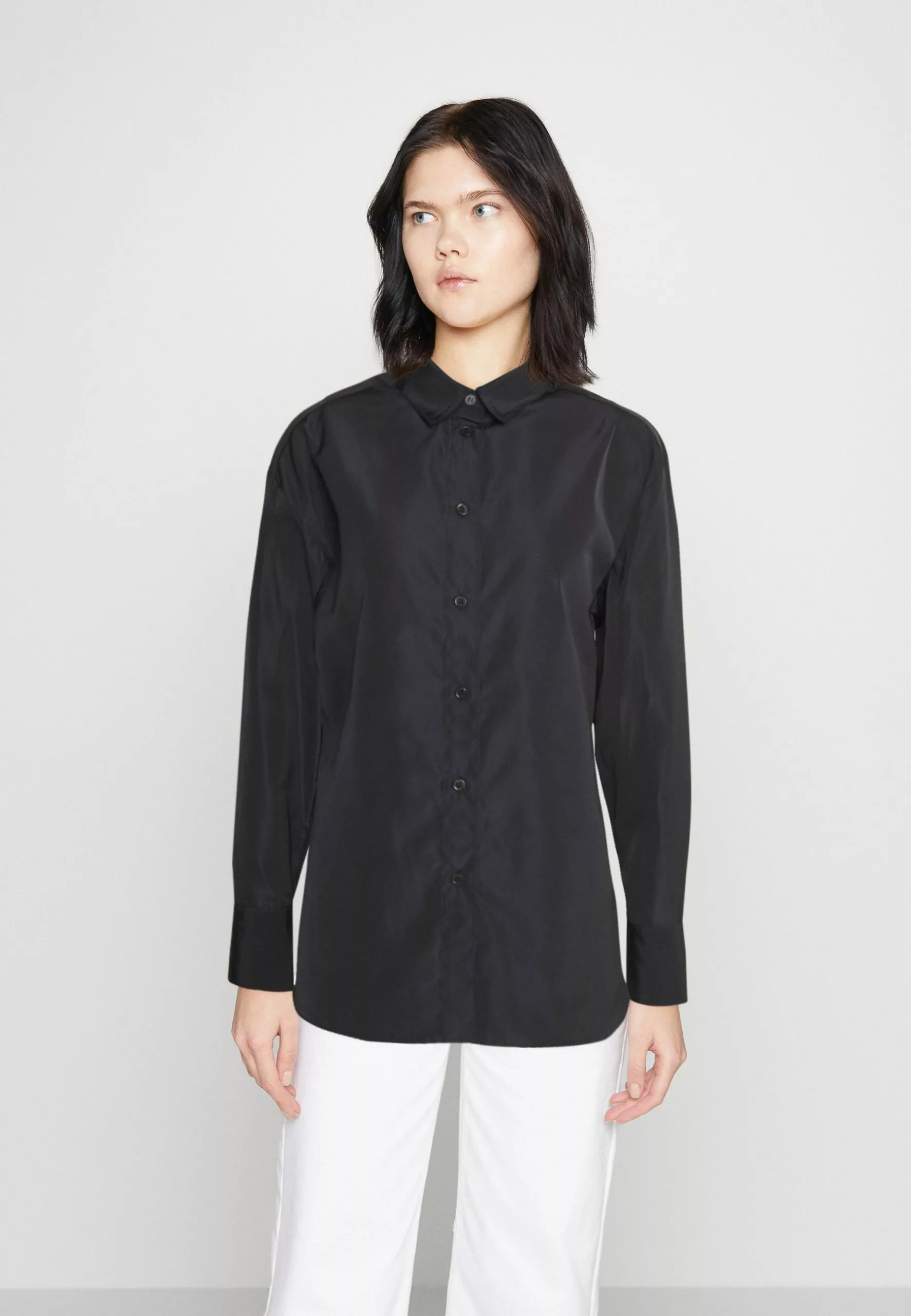 Monki Overhemdblouse - Black 3 Monki Overhemdblouse - Black
