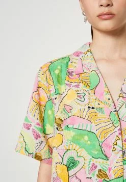 Monki Overhemdblouse - Grey Dusty Light Love -Monki Verkoop 37a33463287a4b8b8871b226a5f2b07a