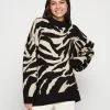 Monki Trui - Black Dark/Beige -Monki Verkoop 39cd2aefe7da438a9afde7ab6d5a4ff0