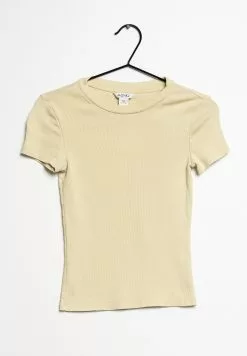 Monki T-Shirt Basic - Yellow