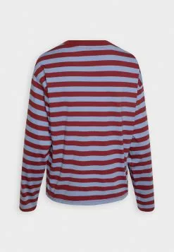 Monki Longsleeve - Dark Red/Blue 13 Monki Longsleeve - Dark Red/Blue -Monki Verkoop 3ed181beddaf419b8f42b6d94194ef97