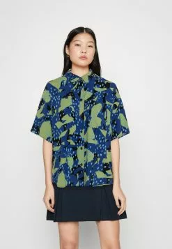 Monki Overhemdblouse - Blue Bright
