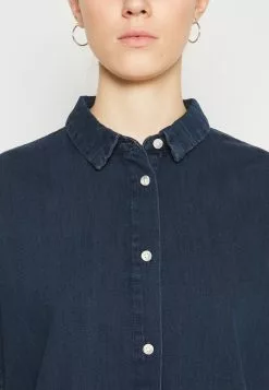 Monki Blousejurk - Blue Medium Dusty -Monki Verkoop 43e5faa33ade45d6b463ea6396cc5ade