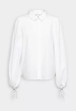 Monki Overhemdblouse - White -Monki Verkoop 444a571965bf4aa3acd9db1999f8ace2