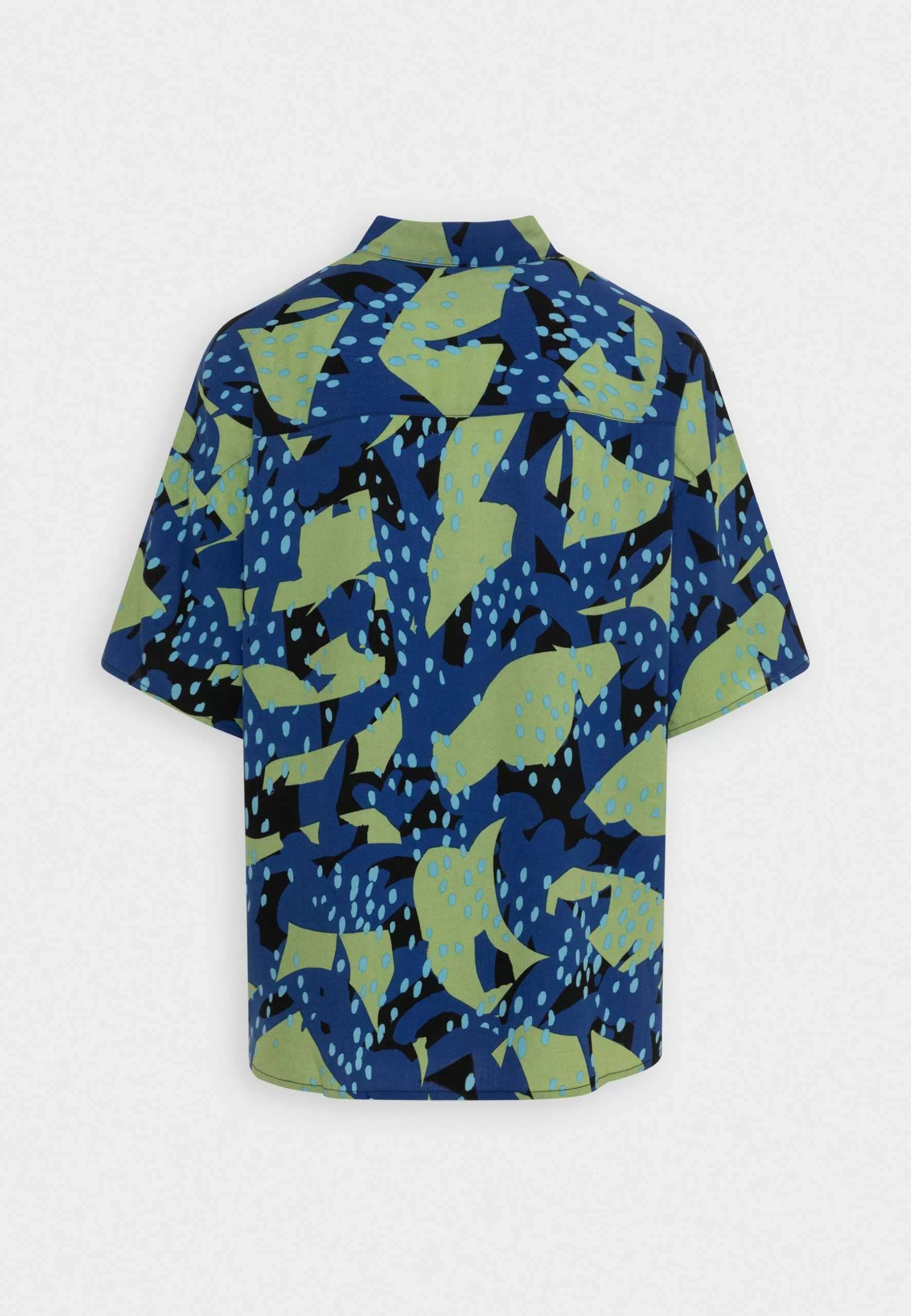 Monki Overhemdblouse - Blue Bright 8 Monki Overhemdblouse - Blue Bright - Afbeelding 6