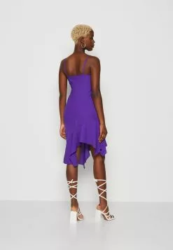 Monki Cocktailjurk - Dark Lilac -Monki Verkoop 472651fdb23844e9875921987306a2af