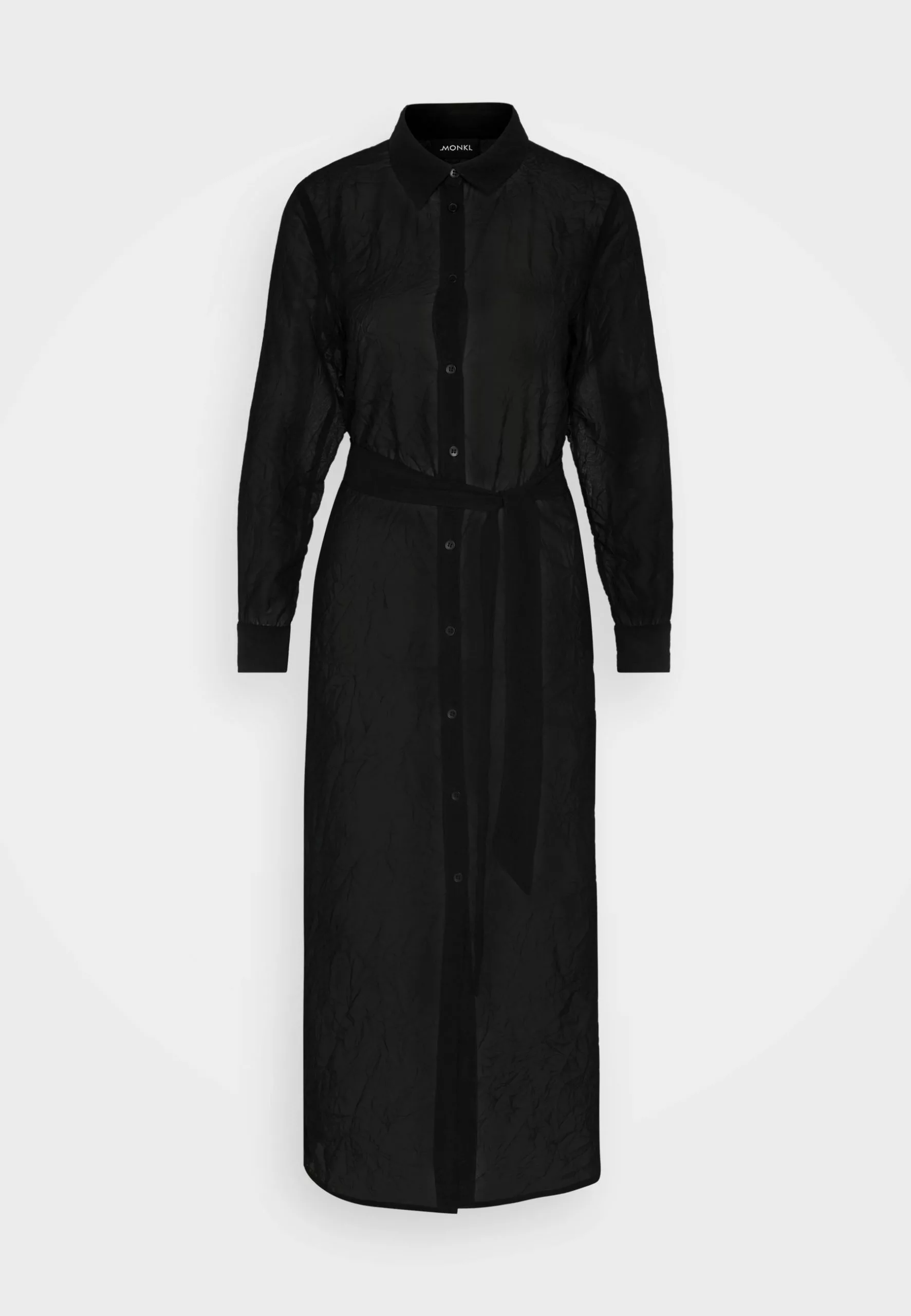 Monki Blousejurk - Black Solid 7 Monki Blousejurk - Black Solid - Afbeelding 5