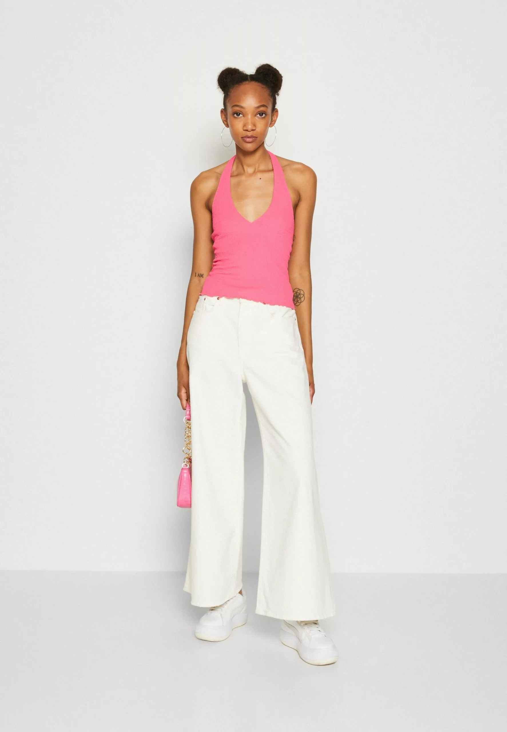 Monki Top - Pink 4 Monki Top - Pink - Afbeelding 2