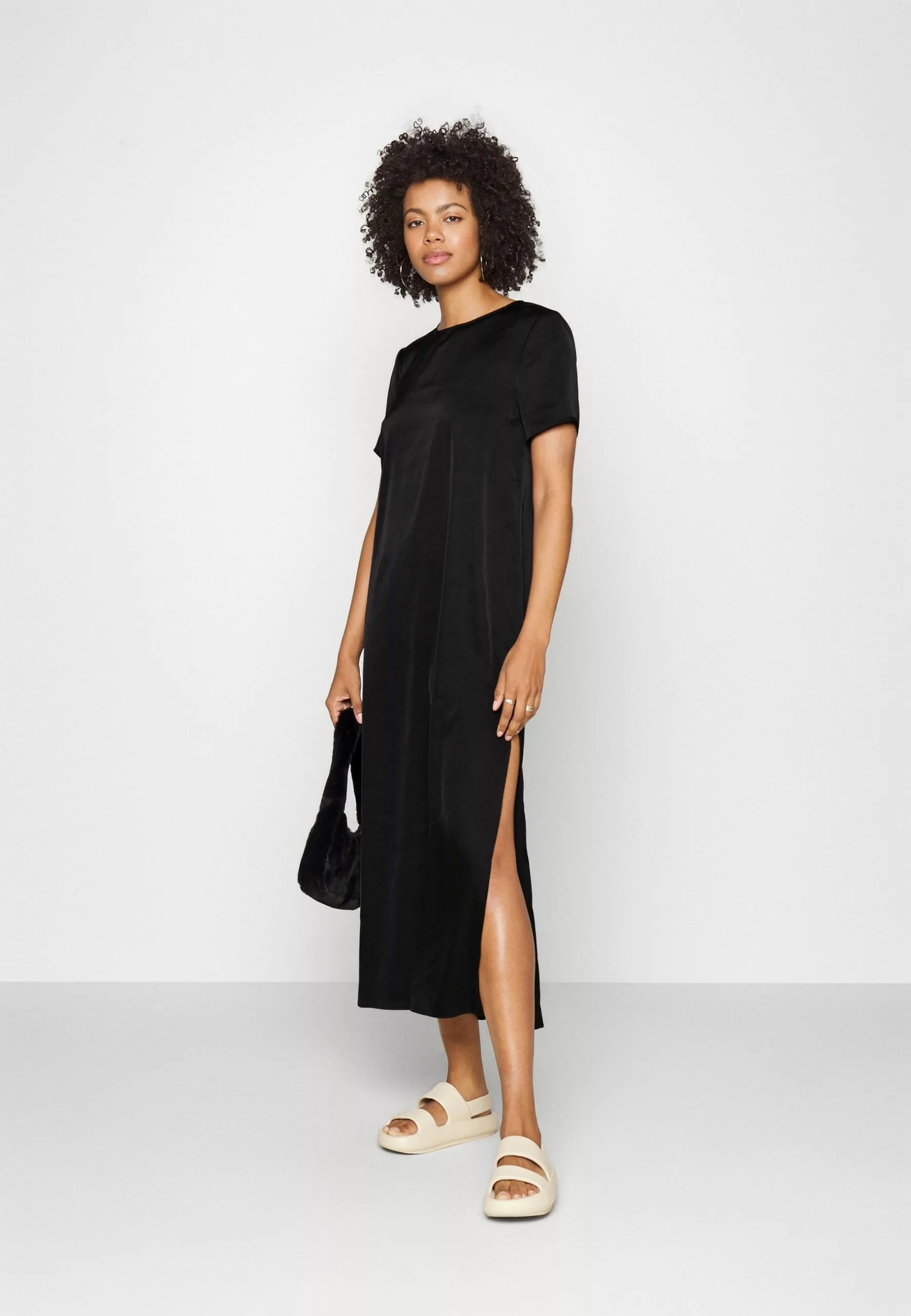 Monki Jurk - Black Dark 4 Monki Jurk - Black Dark - Afbeelding 2