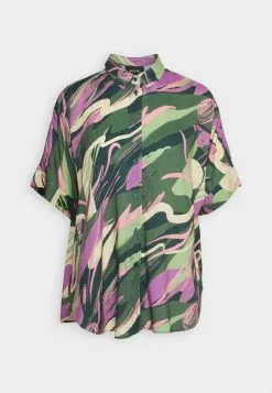 Monki Luca- Overhemdblouse - Green 11 Monki Luca- Overhemdblouse - Green -Monki Verkoop 4df19616f5434e5aa342e795fc92f8b3