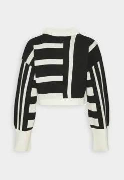 Monki Trui - Black/White -Monki Verkoop 51a49f50f1354b57a01e3487a17f3baa