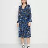 Monki Blousejurk - Dark Blue/Multi-Coloured -Monki Verkoop 53871fe318f549efa487c6f3df988d55