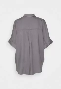 Monki Luca- Overhemdblouse - Dark Grey Solid -Monki Verkoop 53a87c5448a04c4b928c8836993cd8d6