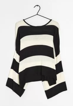 Monki Trui - Black, Off-White