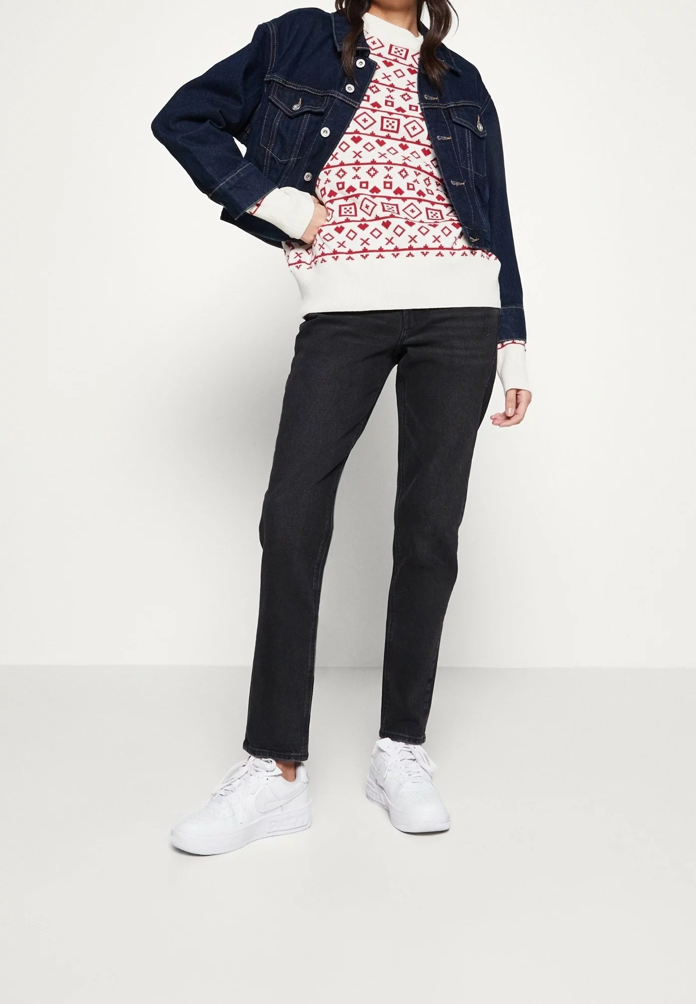 Monki Trui - White 4 Monki Trui - White - Afbeelding 2