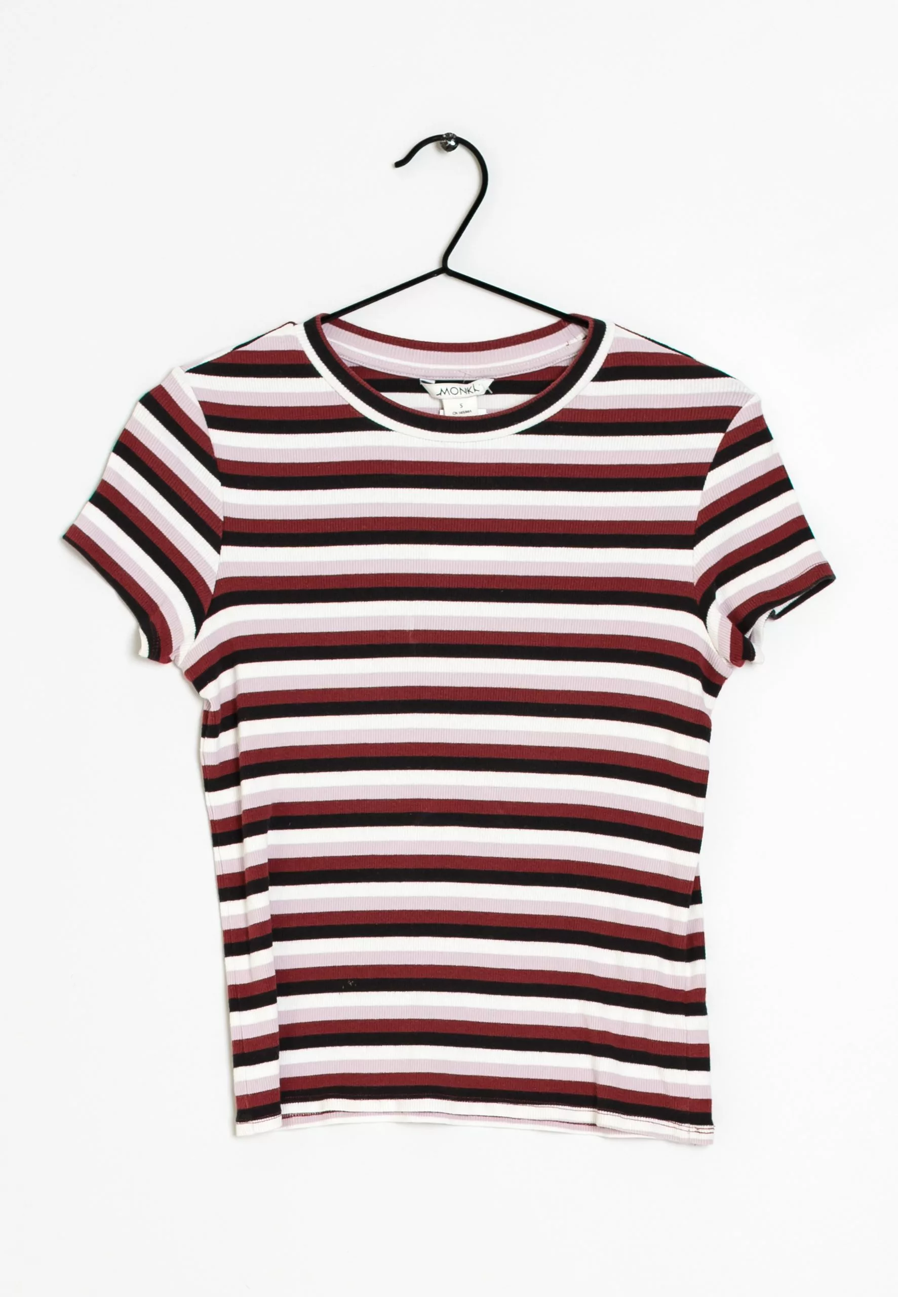 Monki T-Shirt Print - Multi Colored 3 Monki T-Shirt Print - Multi Colored