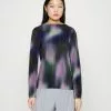Monki Longsleeve - Lilac Purple Bright