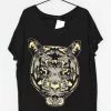 Monki T-Shirt Print - Black, Yellow, Grey -Monki Verkoop 5a1d23b9132a4eaa8d52616105152a63