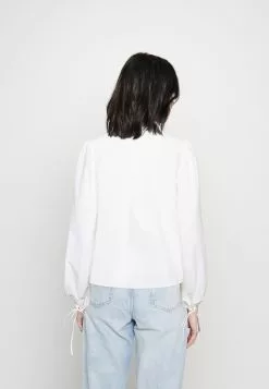 Monki Overhemdblouse - White -Monki Verkoop 5b061d030a8741a586085105425fd5f8