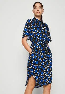 Monki Blousejurk - Dark Blue/Multicoloured -Monki Verkoop 5f53c78546b14ef68da99793b81c2523