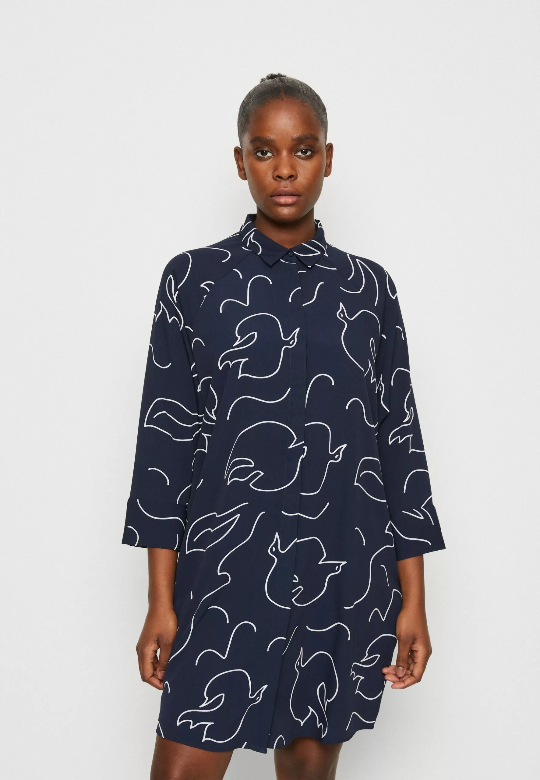 Monki Blousejurk - Dark Grey 3 Monki Blousejurk - Dark Grey