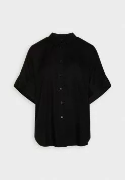 Monki Luca- Overhemdblouse - Black Dark -Monki Verkoop 66e195d33cdf4a1daf56eb1ce47dcc24