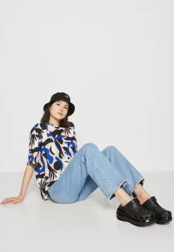 Monki T-Shirt Basic - Multi-Coloured -Monki Verkoop 686cf0da40ba44f3b339733e013fc560