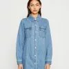 Monki Spijkerjurk - Blue Medium Dusty -Monki Verkoop 690b91ef62874cebb2c5bed6556d7cb0
