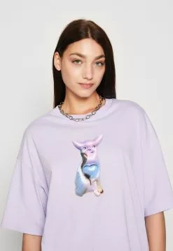 Monki T-Shirt Basic - Lilac -Monki Verkoop 6a23584f4dce49d1bb8405383d5b6120